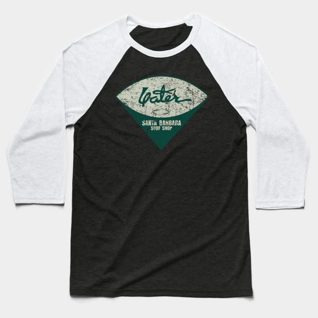 Yater Surf Baseball T-Shirt by MindsparkCreative